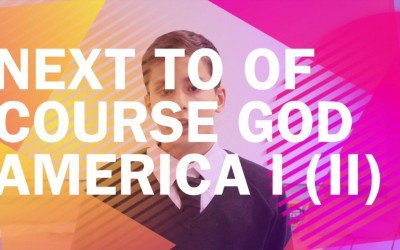 ANTHOLOGY: next to of course god america i